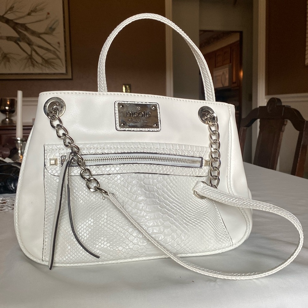 White Detailed Bag